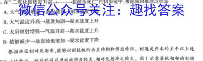 2023届全国普通高等学校招生统一考试 JY高三模拟卷(七)地理.