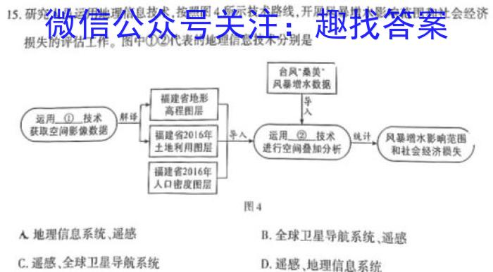 2023年普通高等学校招生全国统一考试金卷仿真密卷(十)10 23新高考·JJ·FZMJ地理.