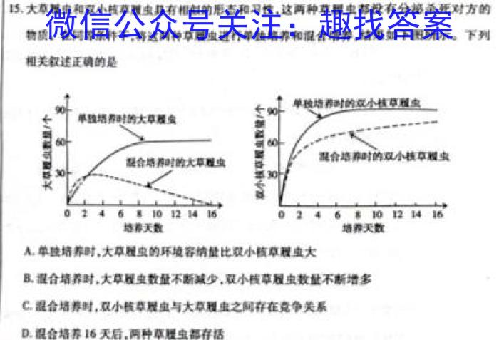 世纪金榜2023年高考密破考情卷老高考版(二)2生物