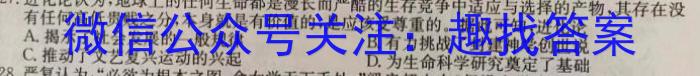 安徽省2022-2023学年度八年级下学期期中综合评估（6LR）历史