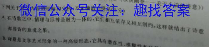 江西省2023届九年级江西中考总复习模拟卷（二）语文