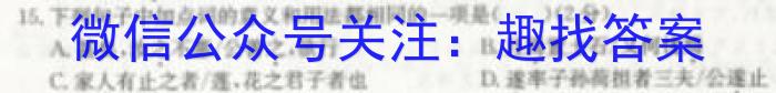 2023百师联盟高三二轮联考一(老教材老高考)语文
