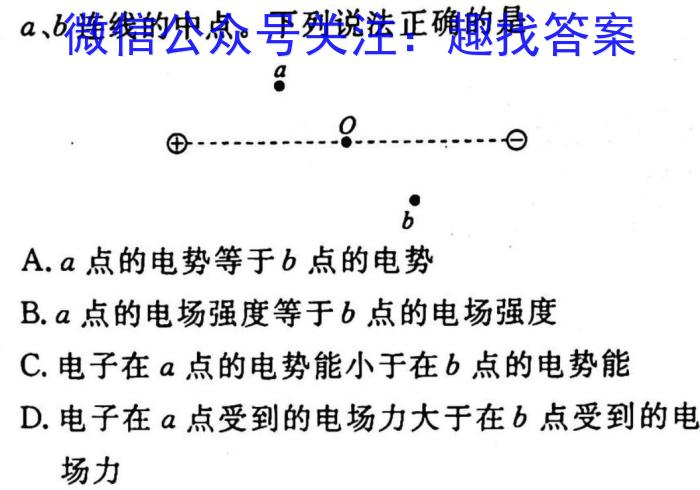 2023高考冲刺试卷 新高考(四)f物理