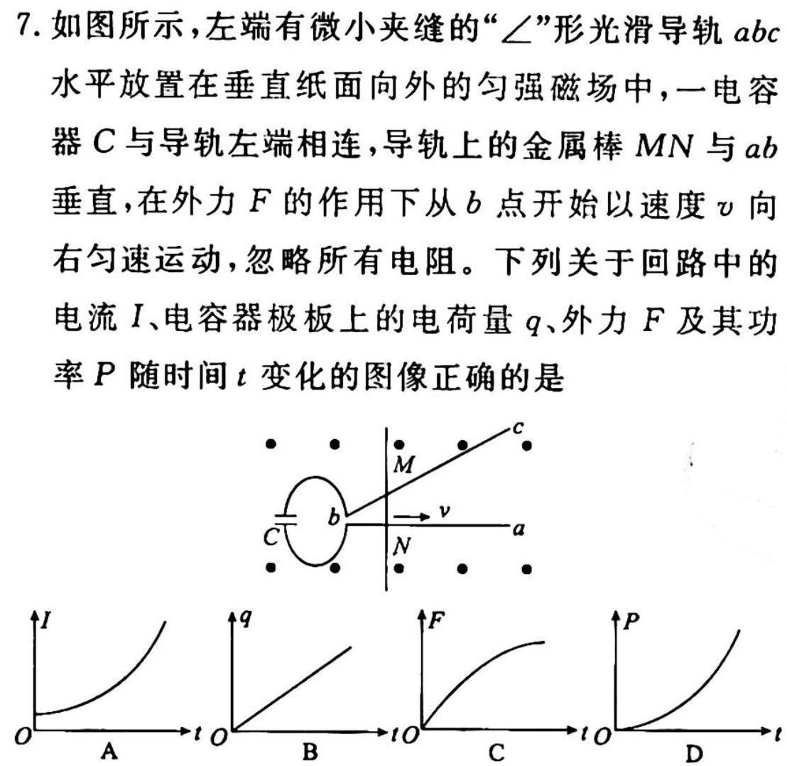 2023届普通高等学校招生考试预测押题卷(五)-物理