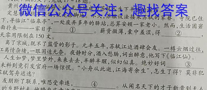 山西省朔州市2023年九年级学情检测试题（卷）语文