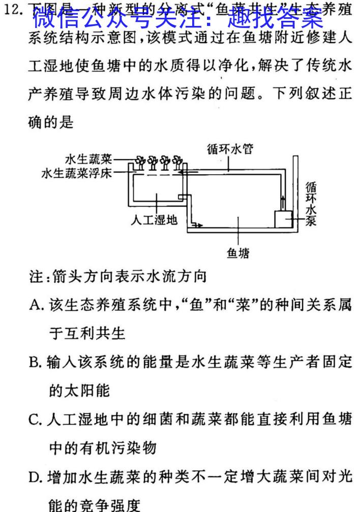 辽宁省2023年中考模拟试题(LN)生物