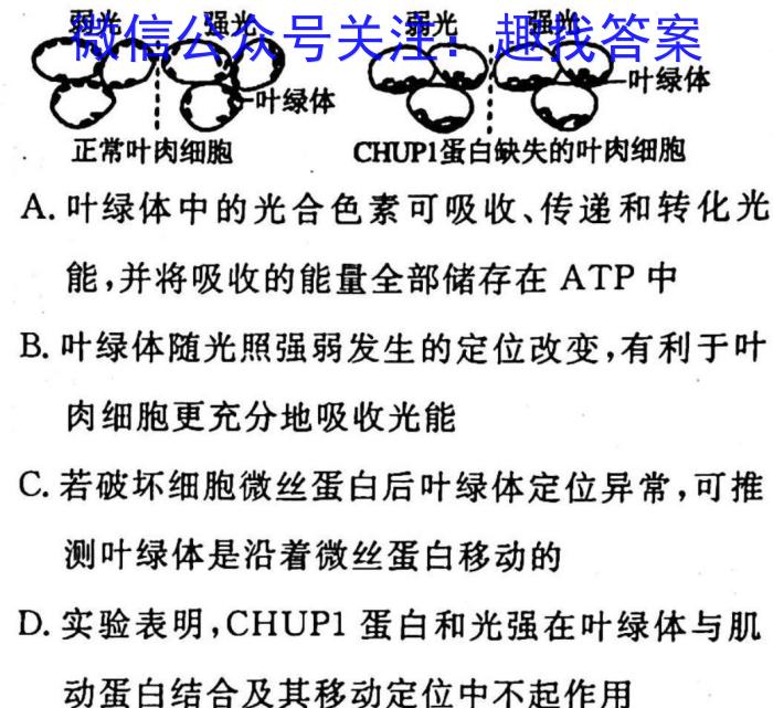 华普教育2023全国名校高考模拟信息卷老高考(三)3生物试卷答案