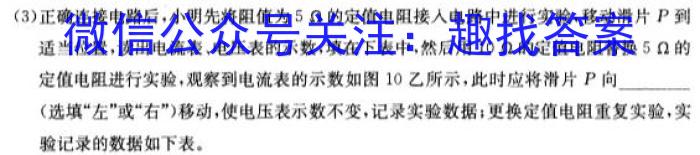 2023年安徽A10联盟高二4月联考.物理