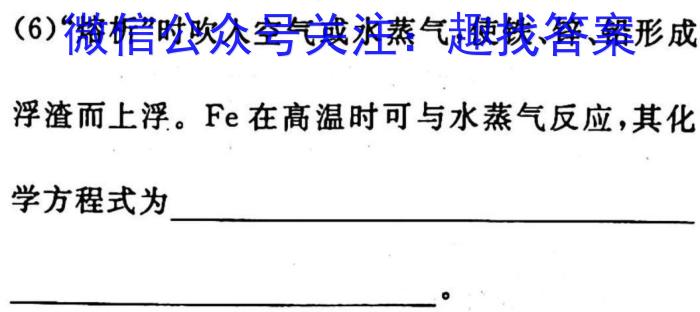 一步之遥 2023年河北省初中综合复习质量检测(三)3化学