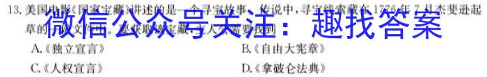 2023学年普通高等学校统一模拟招生考试新未来3月高三联考政治s