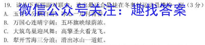 华普教育 2023全国名校高考模拟信息卷 老高考(四)4语文