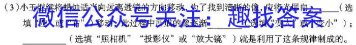山西省2023届九年级百校联考一l物理