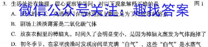 新向标教育 淘金卷2023年普通高等学校招生考试模拟金卷(一).物理