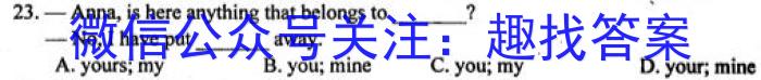 伯乐马 2023年普通高等学校招生新高考模拟考试(六)英语试题
