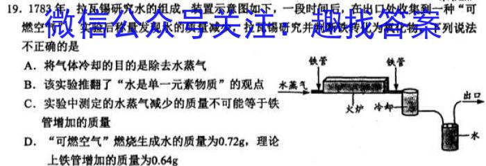 陕西省2023年中考原创诊断试题（二）化学