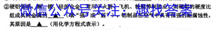 2023年万友中考模拟卷（三）化学