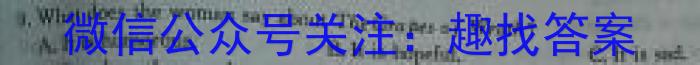 2023年陕西省初中学业水平考试·全真模拟卷（二）B版英语