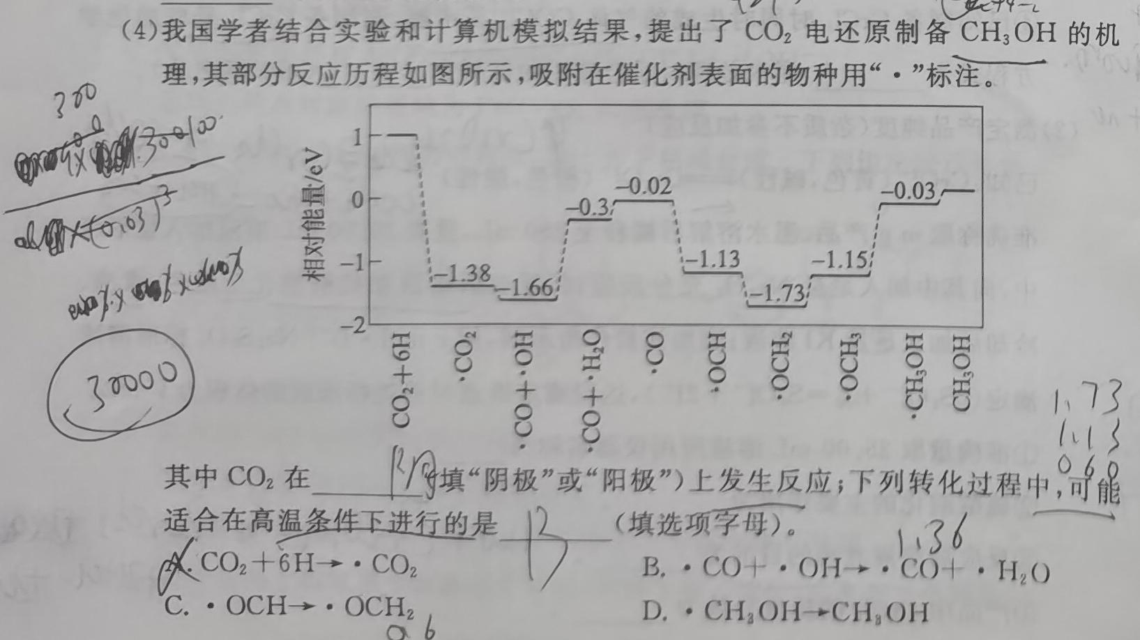 江西省2023届九年级第六次阶段适应性评估PGZXAJX化学试题及答案
