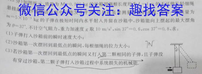 安徽省2023年第四次中考模拟考试练习.物理