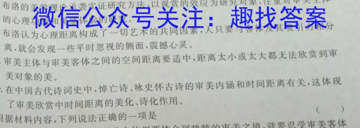 安徽省2023年全椒县九年级一模考试语文