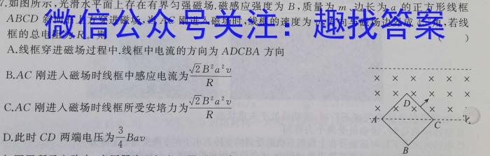 ［二轮］2023年名校之约·中考导向总复习模拟样卷（二）物理`