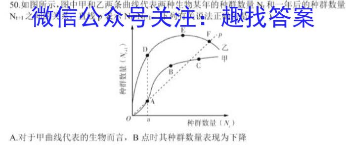 2023届高考模拟预热卷(全国卷)生物