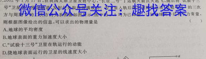 山西省2023届高三4月联考(23-402C).物理