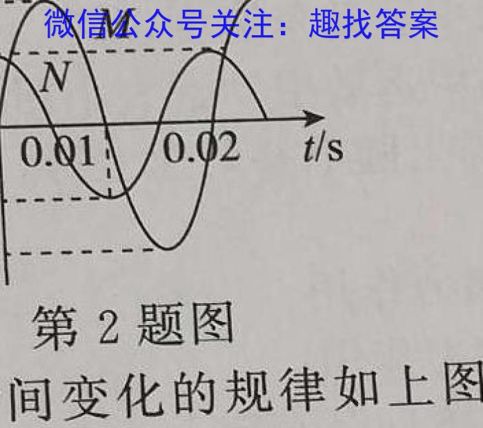 百师联盟辽宁2022-2023学年度高考适应性测试（3月）物理`