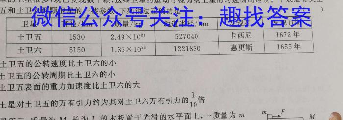 2023湖南炎德英才考前演练3.物理