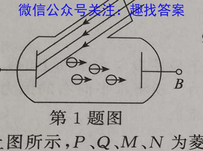 2023届普通高等学校招生考试预测押题卷(四)f物理