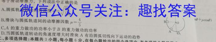 2023年河北大联考高三年级4月联考q物理
