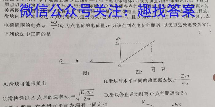 2022-2023学年内蒙古高二考试4月联考(标识△)物理`