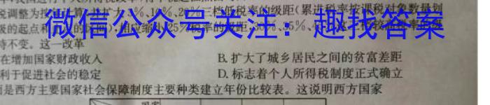 炎德英才大联考2023届湖南新高考教学教研联盟高三第一次联考历史