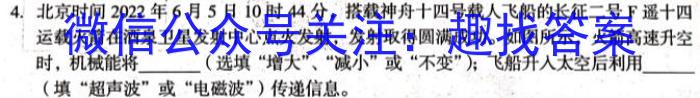 ［济南一模］山东省济南市2023届高三年级第一次模拟考试.物理