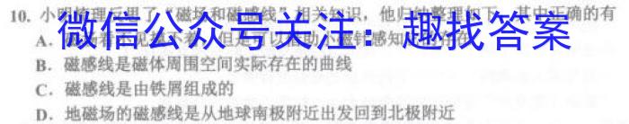 安徽省2023年名校之约·中考导向总复习模拟样卷（六）f物理