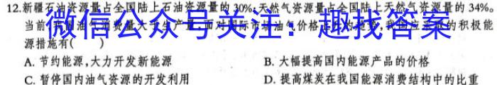 2023年陕西省初中学业水平考试全真模拟（三）C版地理.