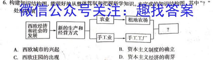 天一大联考 2022-2023学年高中毕业班阶段性测试(六)政治s