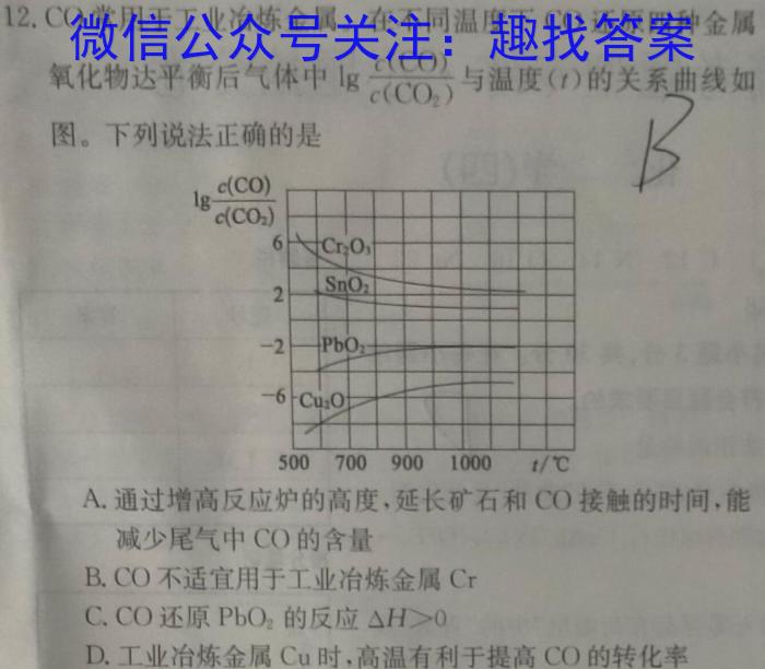 江淮名卷·2023年省城名校中考调研（一）化学
