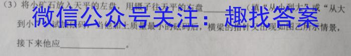 2023年河南省普通高中招生考试模拟试卷（二）.物理