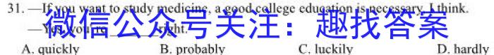 陕西省莲湖区2023年高三第一次模拟考试英语