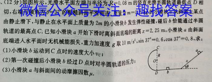 2023年普通高校招生考试冲刺压轴卷234物理`