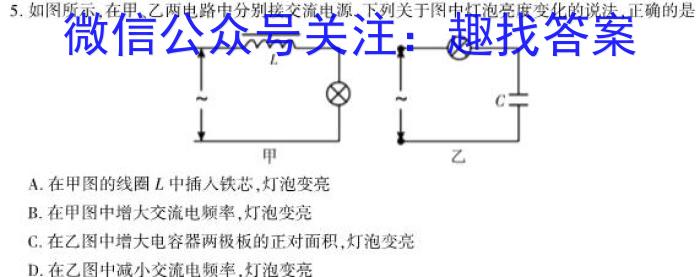 2023年三好网985核心密卷(二)f物理