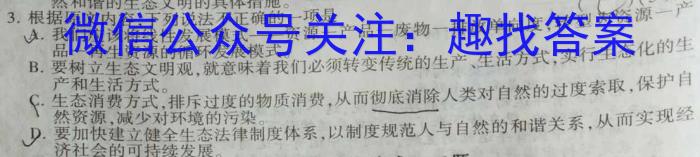 2023年陕西省初中学业水平考试全真模拟（三）B版语文