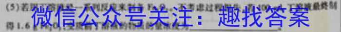 安徽省2024届八年级下学期教学评价二（期中）化学