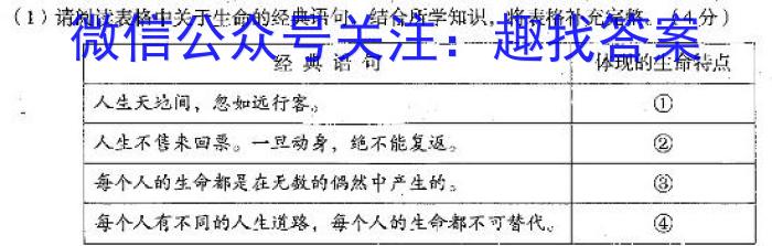 2023届全国普通高等学校招生统一考试 JY高三模拟卷(七)s地理