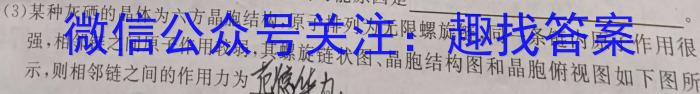 2023年陕西省初中学业水平考试·全真模拟卷（一）A版化学