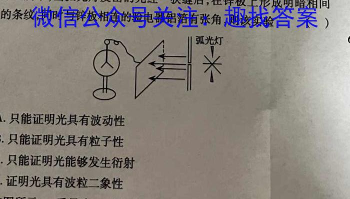 武汉市部分重点中学2022-2023学年度高二年级下学期期中联考f物理