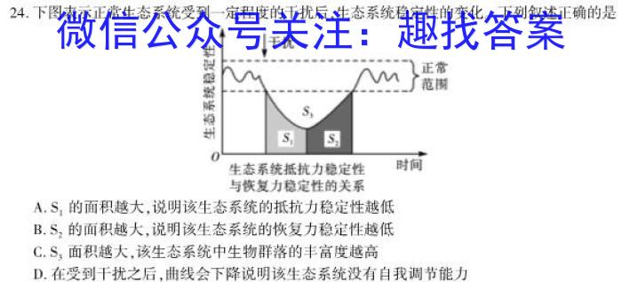 ［济南一模］山东省济南市2023届高三年级第一次模拟考试生物