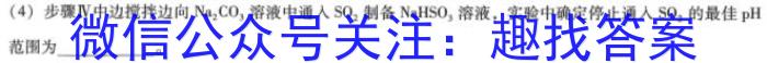 安徽省合肥市庐江县2023届初中毕业班第二次教学质量抽测化学