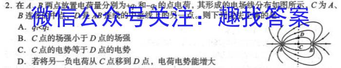 2023年普通高等学校招生全国统一考试 23·JJ·YTCT 金卷·押题猜题(九)l物理